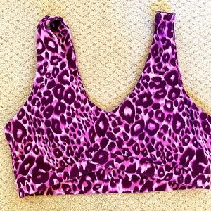Cheetah Print Sports Bra